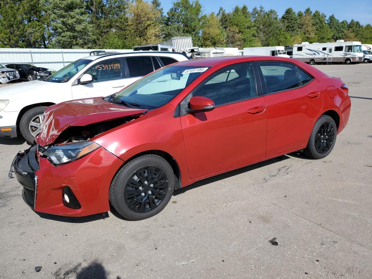 TOYOTA COROLLA 2014 2t1burhe3ec183604