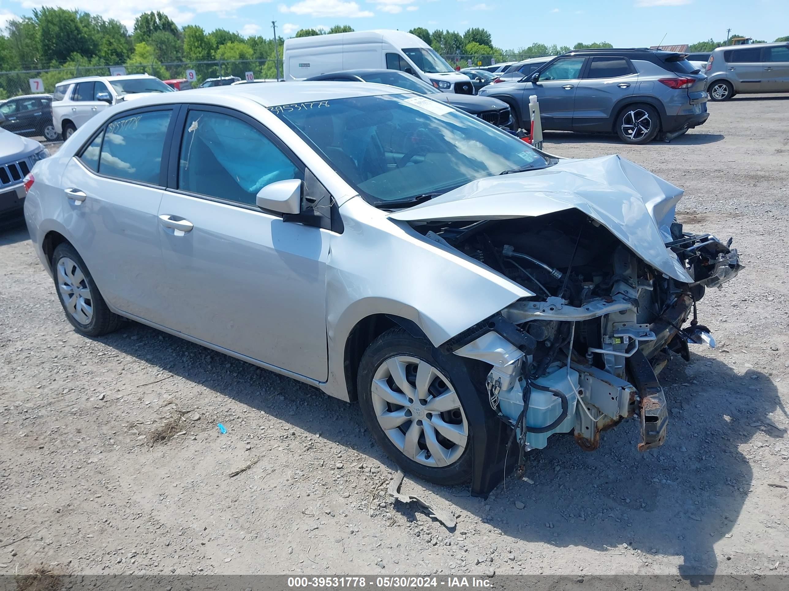 TOYOTA COROLLA 2014 2t1burhe3ec193680