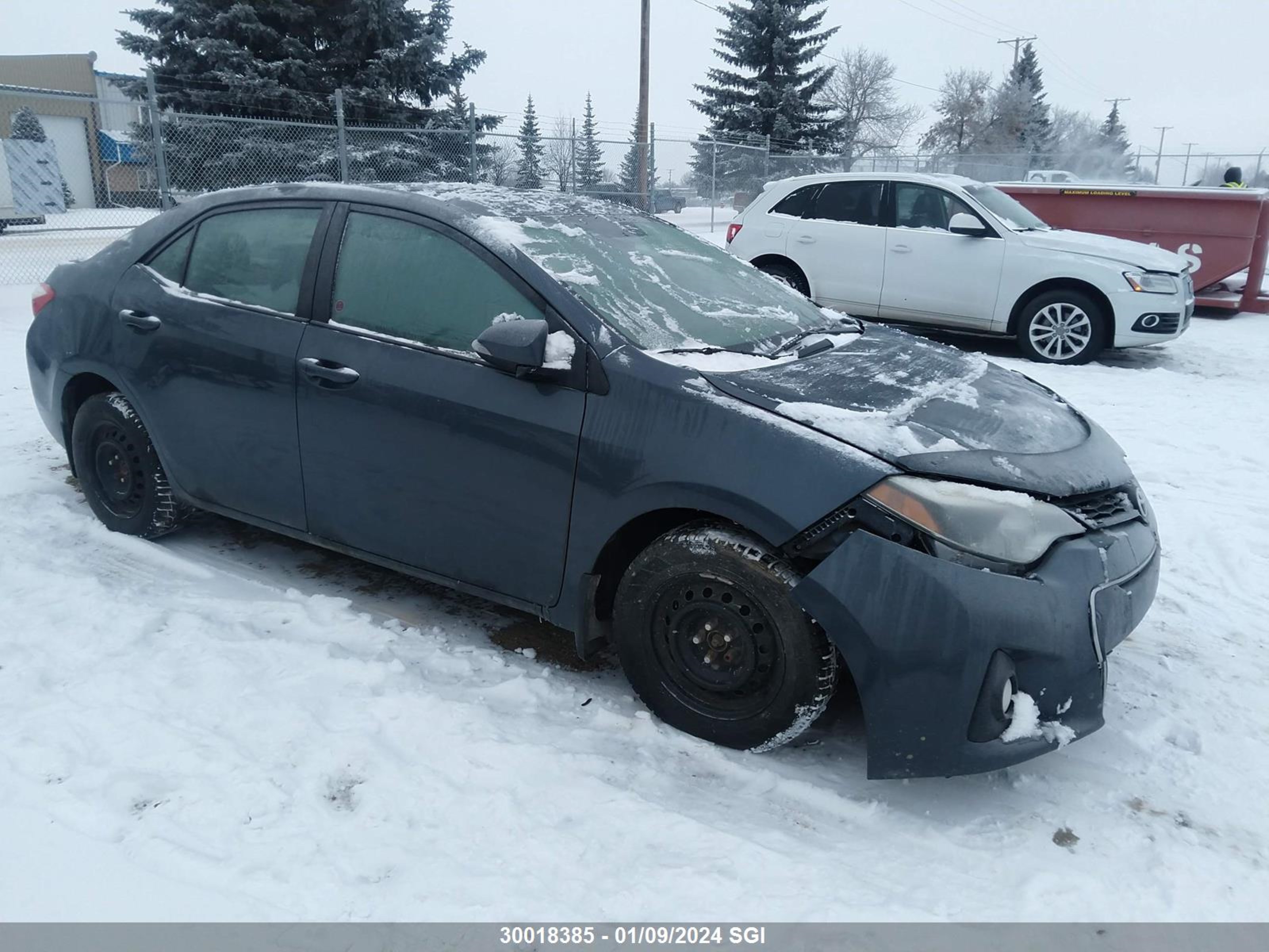 TOYOTA COROLLA 2015 2t1burhe3fc266127