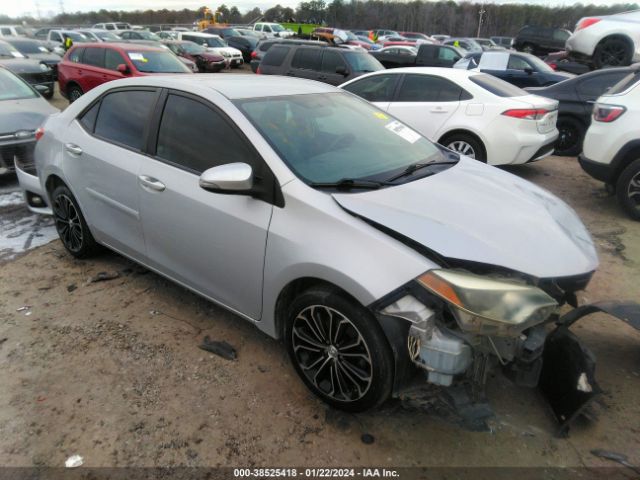 TOYOTA COROLLA 2015 2t1burhe3fc315150