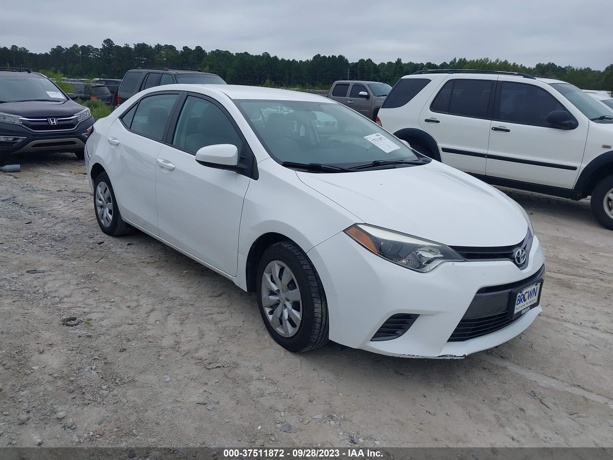 TOYOTA COROLLA 2015 2t1burhe3fc315858