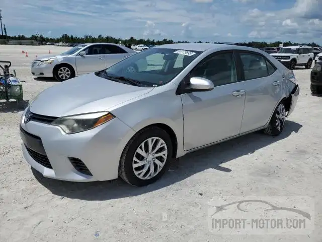 TOYOTA COROLLA 2015 2t1burhe3fc336130