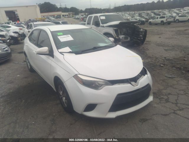 TOYOTA COROLLA 2015 2t1burhe3fc373016