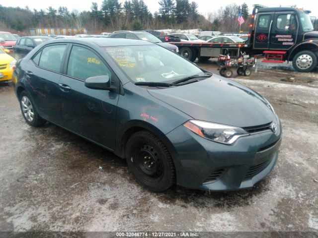 TOYOTA COROLLA 2015 2t1burhe3fc376546