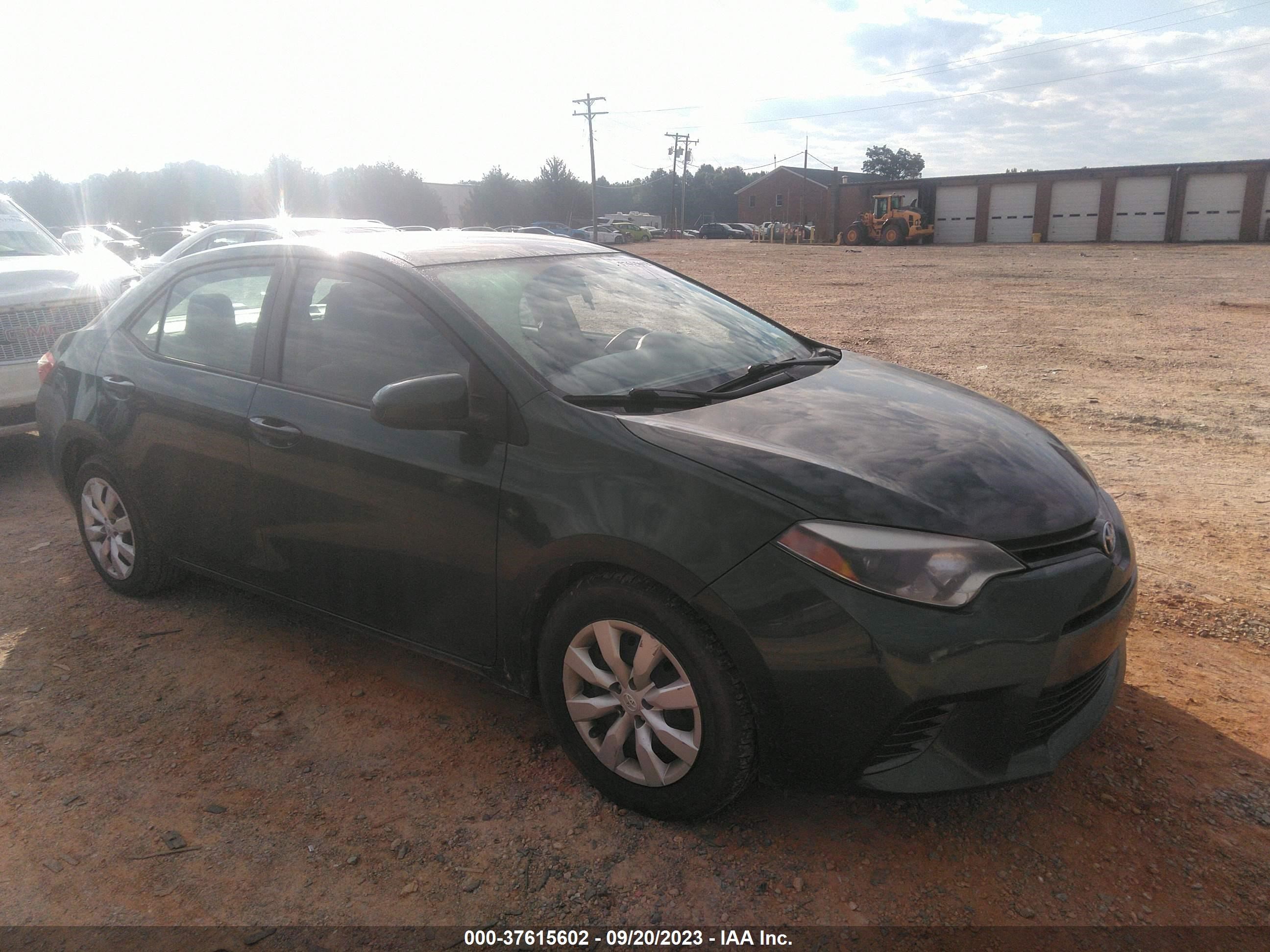 TOYOTA COROLLA 2015 2t1burhe3fc397462