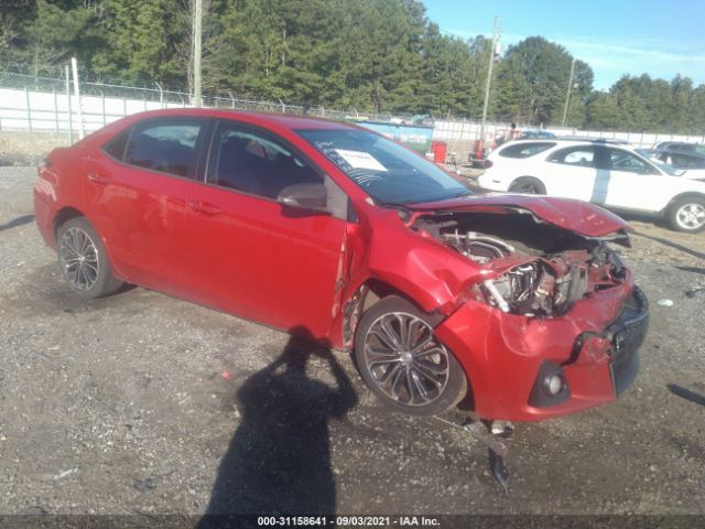 TOYOTA COROLLA 2015 2t1burhe3fc429312