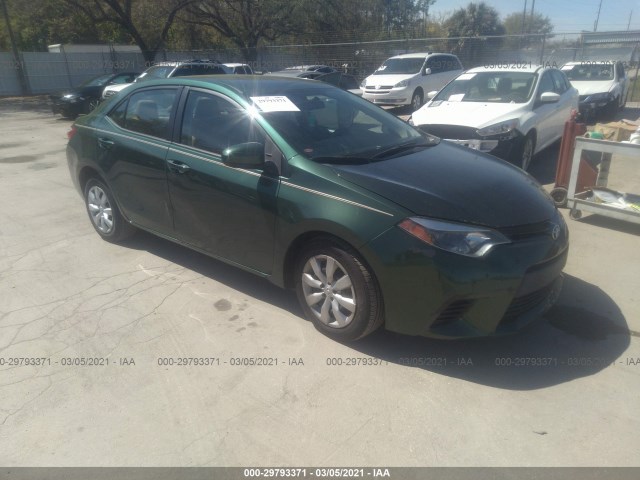 TOYOTA COROLLA 2015 2t1burhe3fc445171