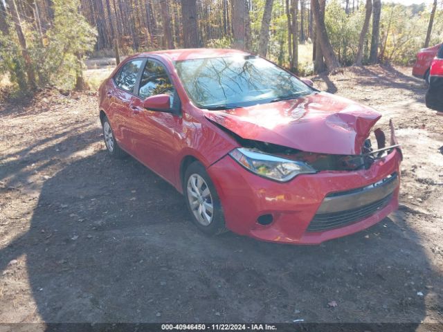 TOYOTA COROLLA 2015 2t1burhe3fc459426