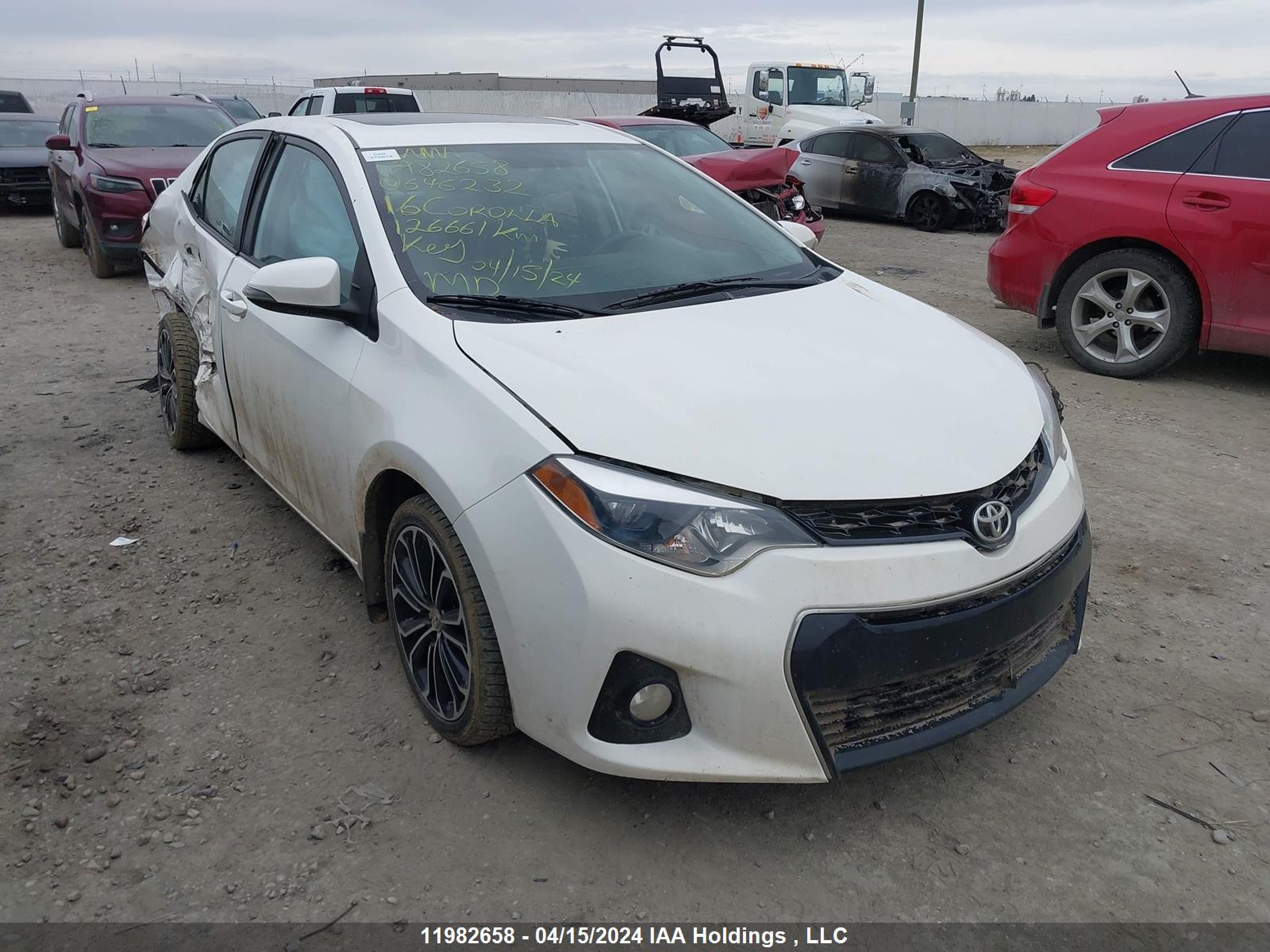 TOYOTA COROLLA 2016 2t1burhe3gc646232