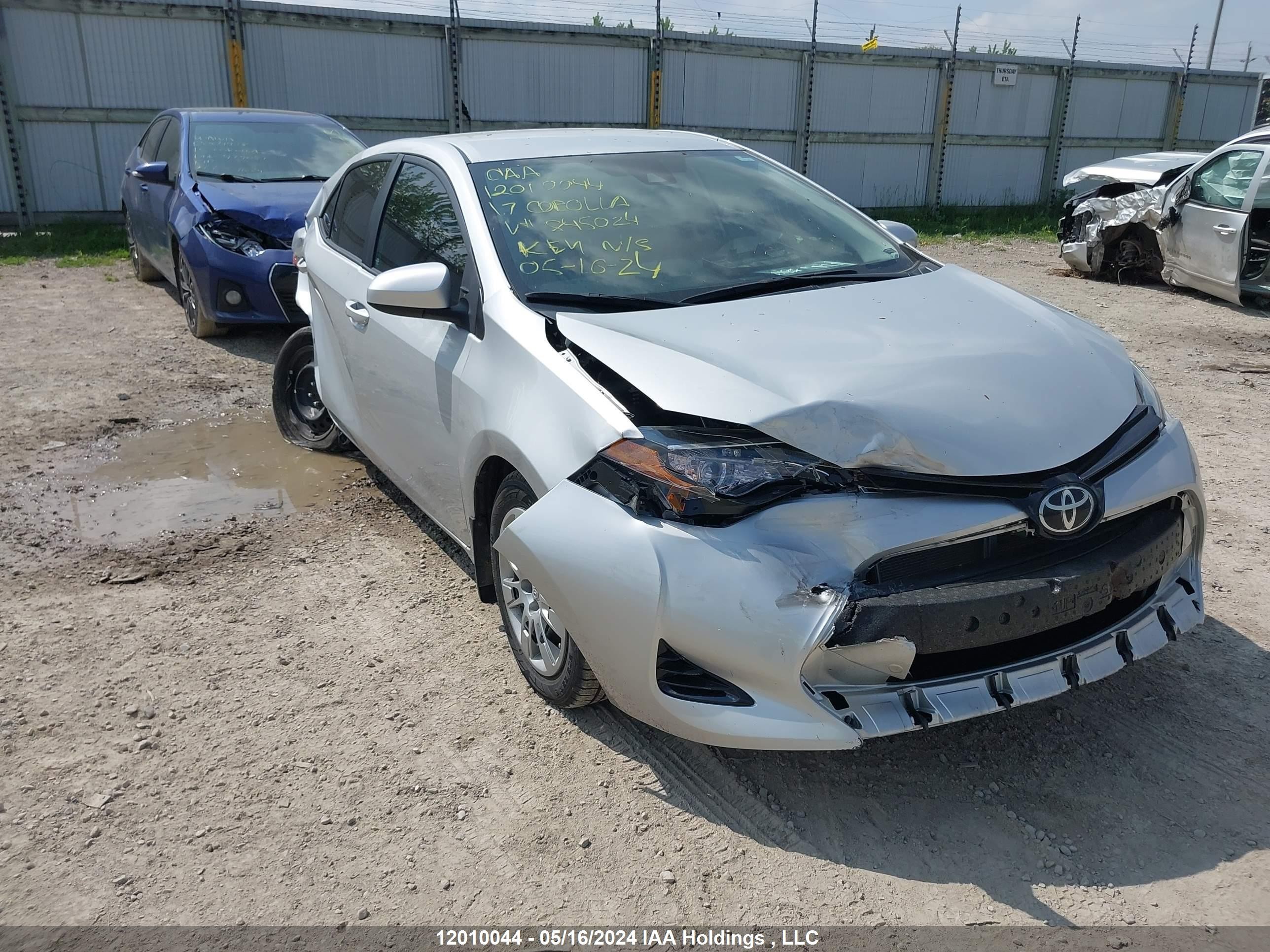 TOYOTA COROLLA 2017 2t1burhe3hc845024