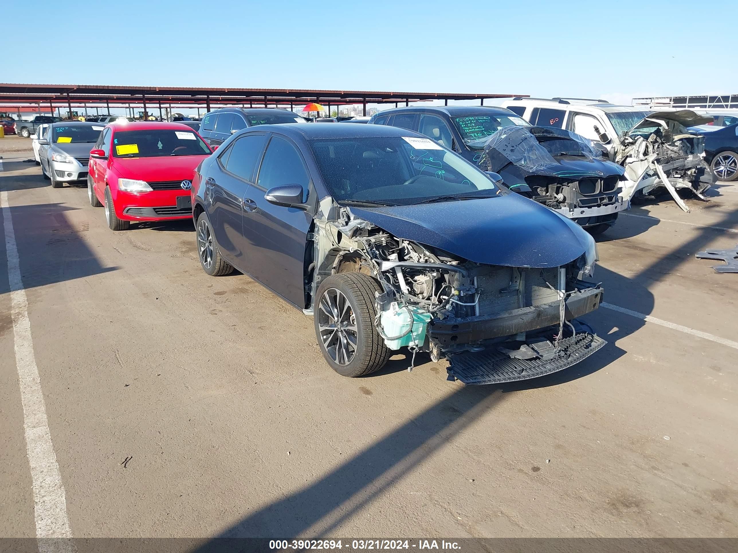 TOYOTA COROLLA 2017 2t1burhe3hc845184