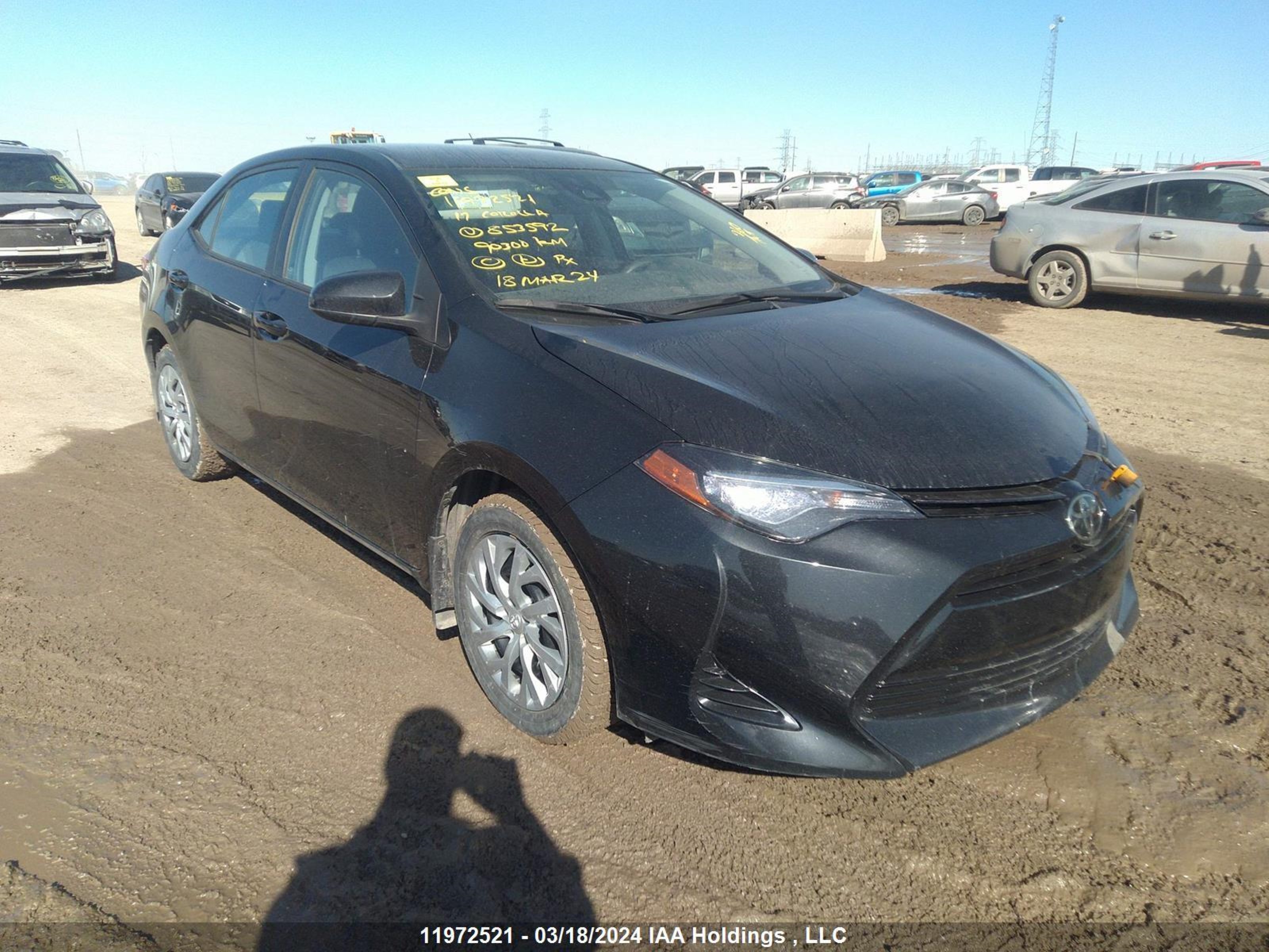 TOYOTA COROLLA 2017 2t1burhe3hc853592