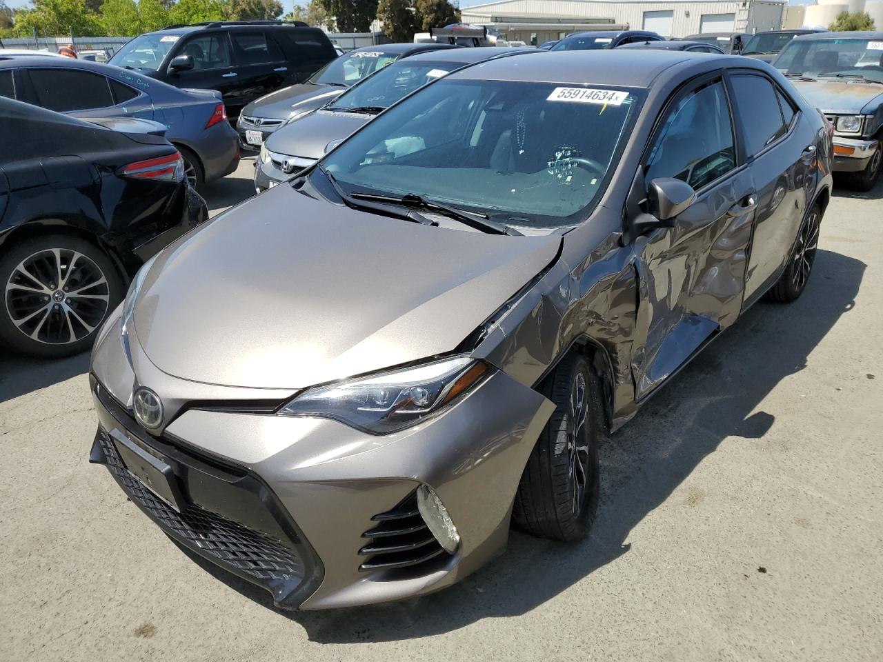 TOYOTA COROLLA 2018 2t1burhe3jc056331