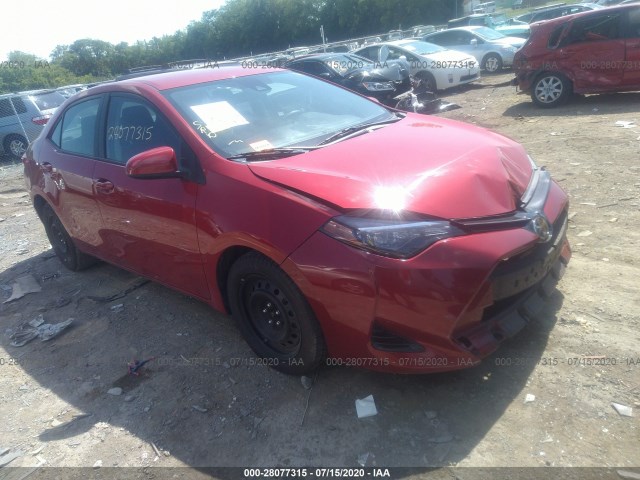 TOYOTA COROLLA 2018 2t1burhe3jc097235