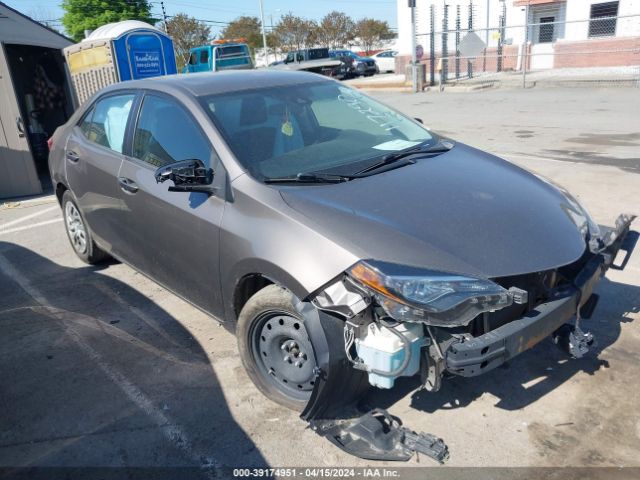 TOYOTA COROLLA 2018 2t1burhe3jc117290