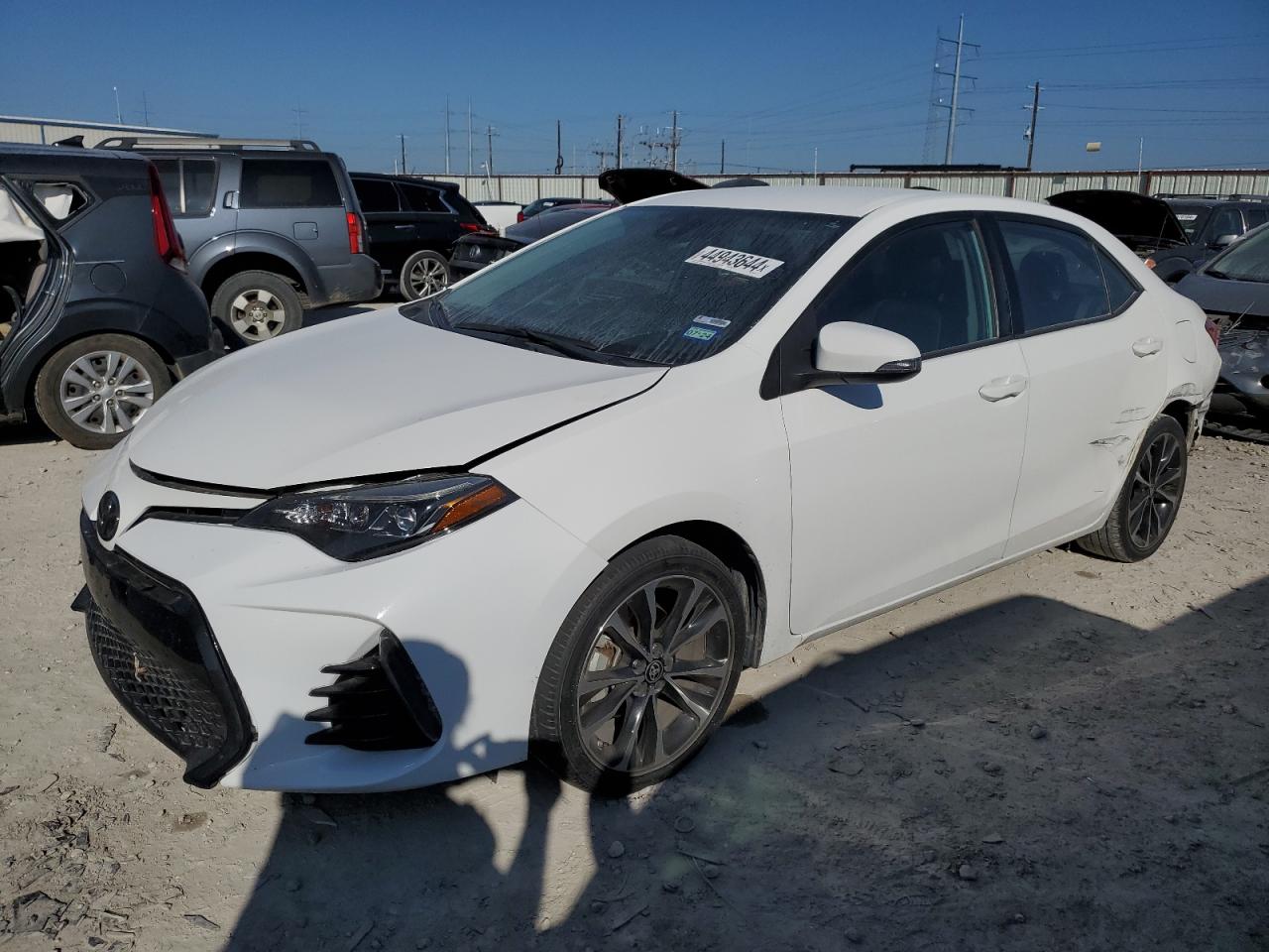 TOYOTA COROLLA 2019 2t1burhe3kc134785