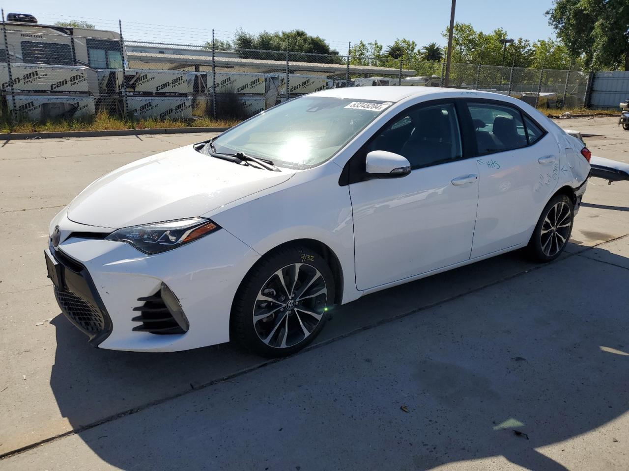 TOYOTA COROLLA 2019 2t1burhe3kc218735