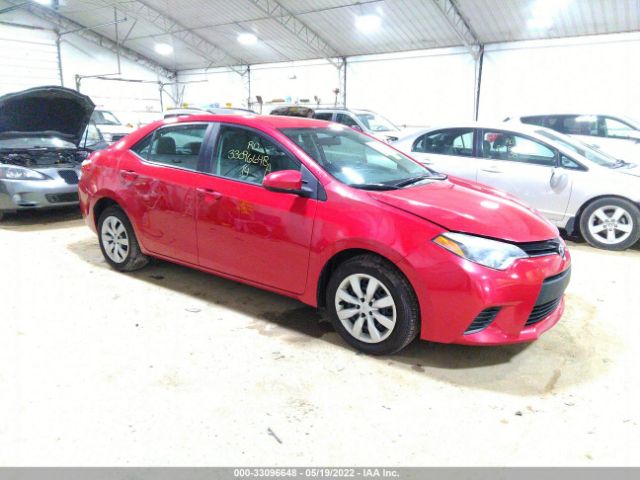 TOYOTA COROLLA 2014 2t1burhe4ec076285