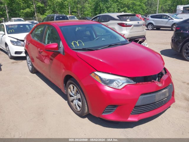 TOYOTA COROLLA 2014 2t1burhe4ec080398