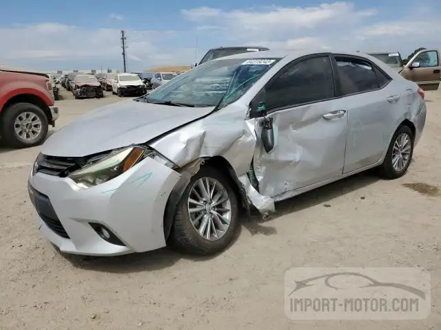 TOYOTA COROLLA 2014 2t1burhe4ec102464