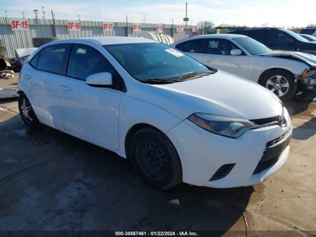 TOYOTA COROLLA 2014 2t1burhe4ec135027