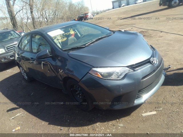 TOYOTA COROLLA 2014 2t1burhe4ec141281