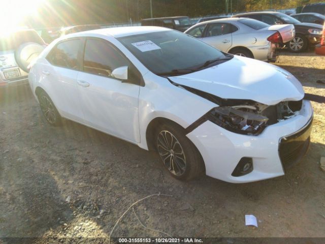 TOYOTA COROLLA 2014 2t1burhe4ec153317