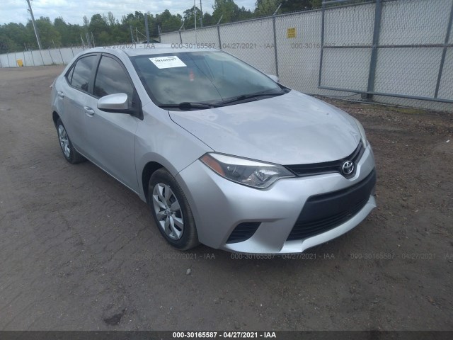 TOYOTA COROLLA 2014 2t1burhe4ec166651