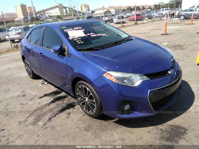 TOYOTA COROLLA 2014 2t1burhe4ec220921