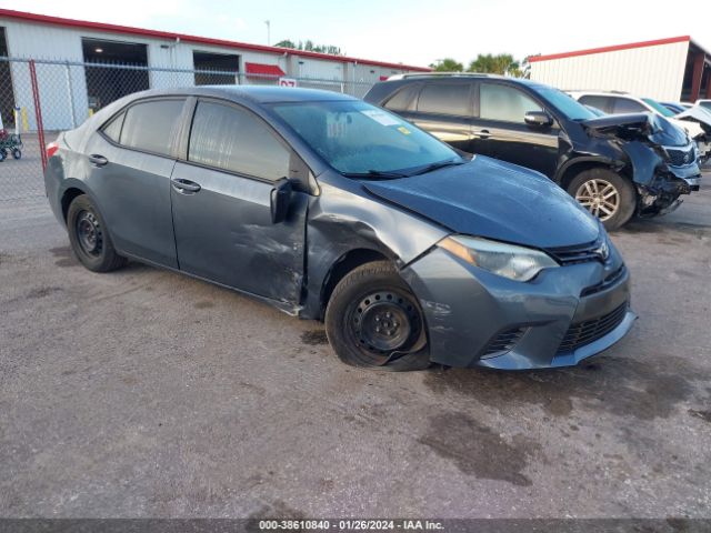 TOYOTA COROLLA 2015 2t1burhe4fc307414