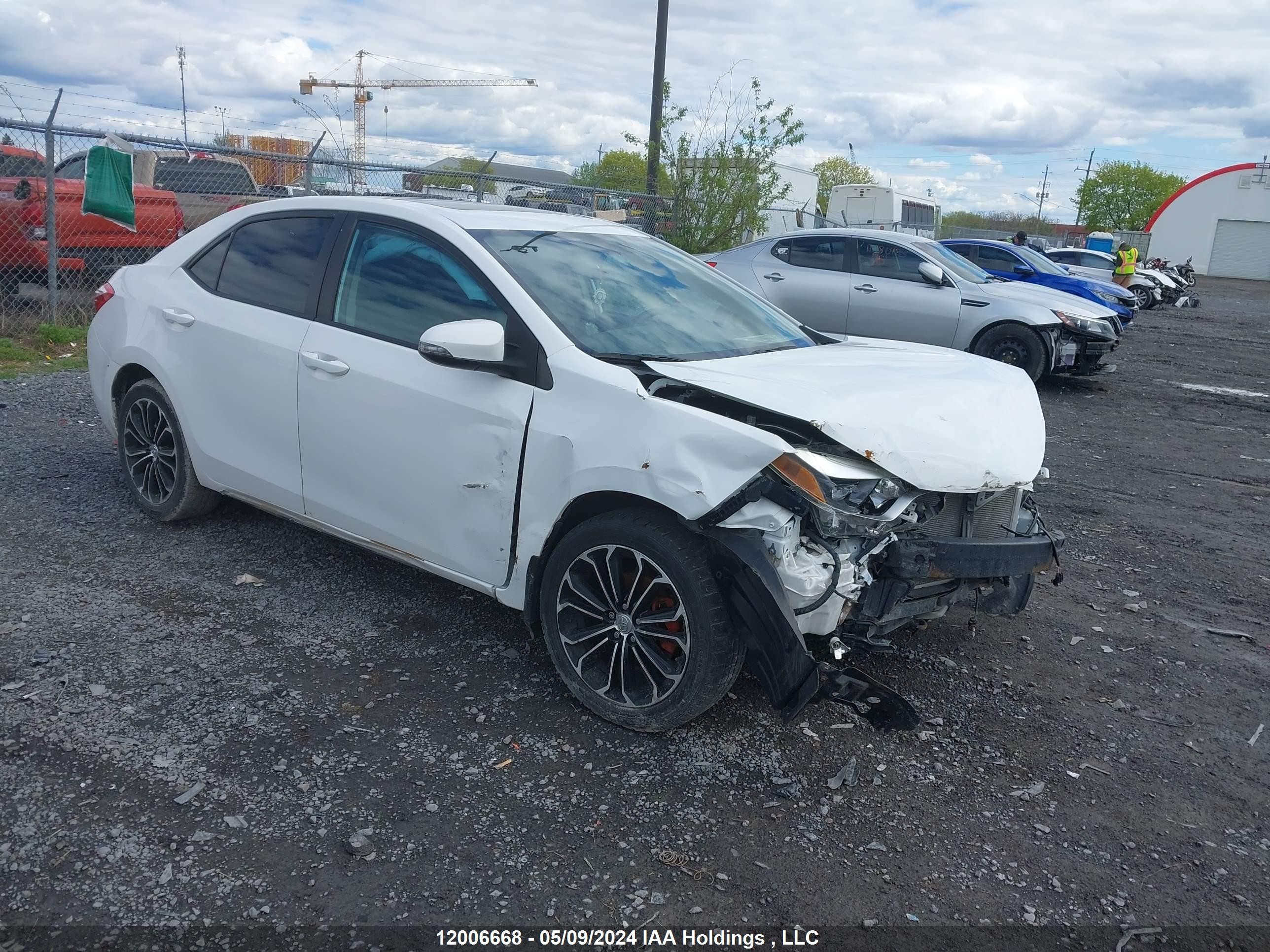 TOYOTA COROLLA 2015 2t1burhe4fc315657