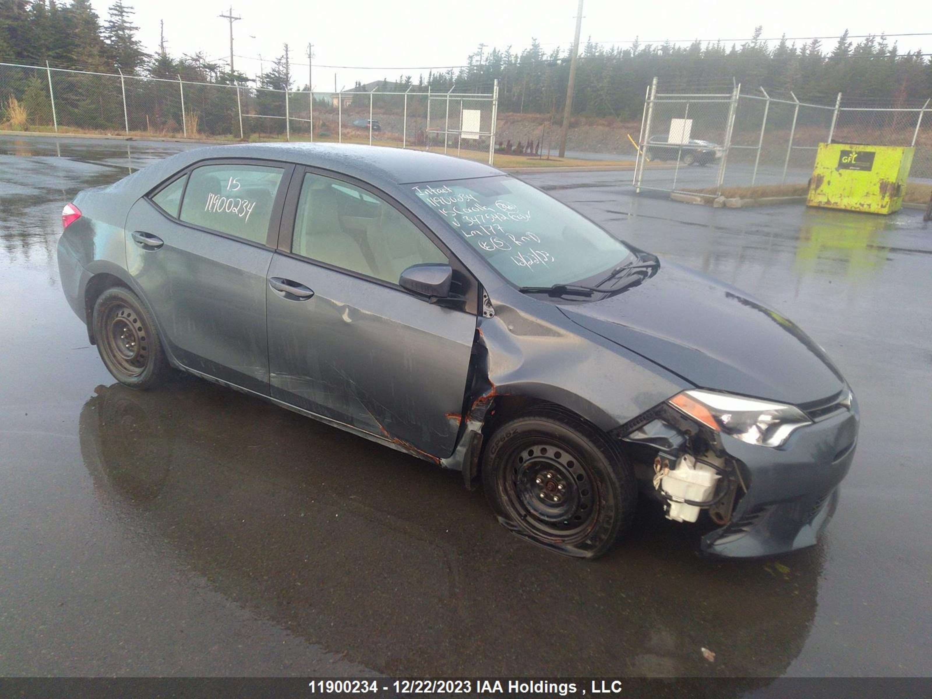 TOYOTA COROLLA 2015 2t1burhe4fc347542