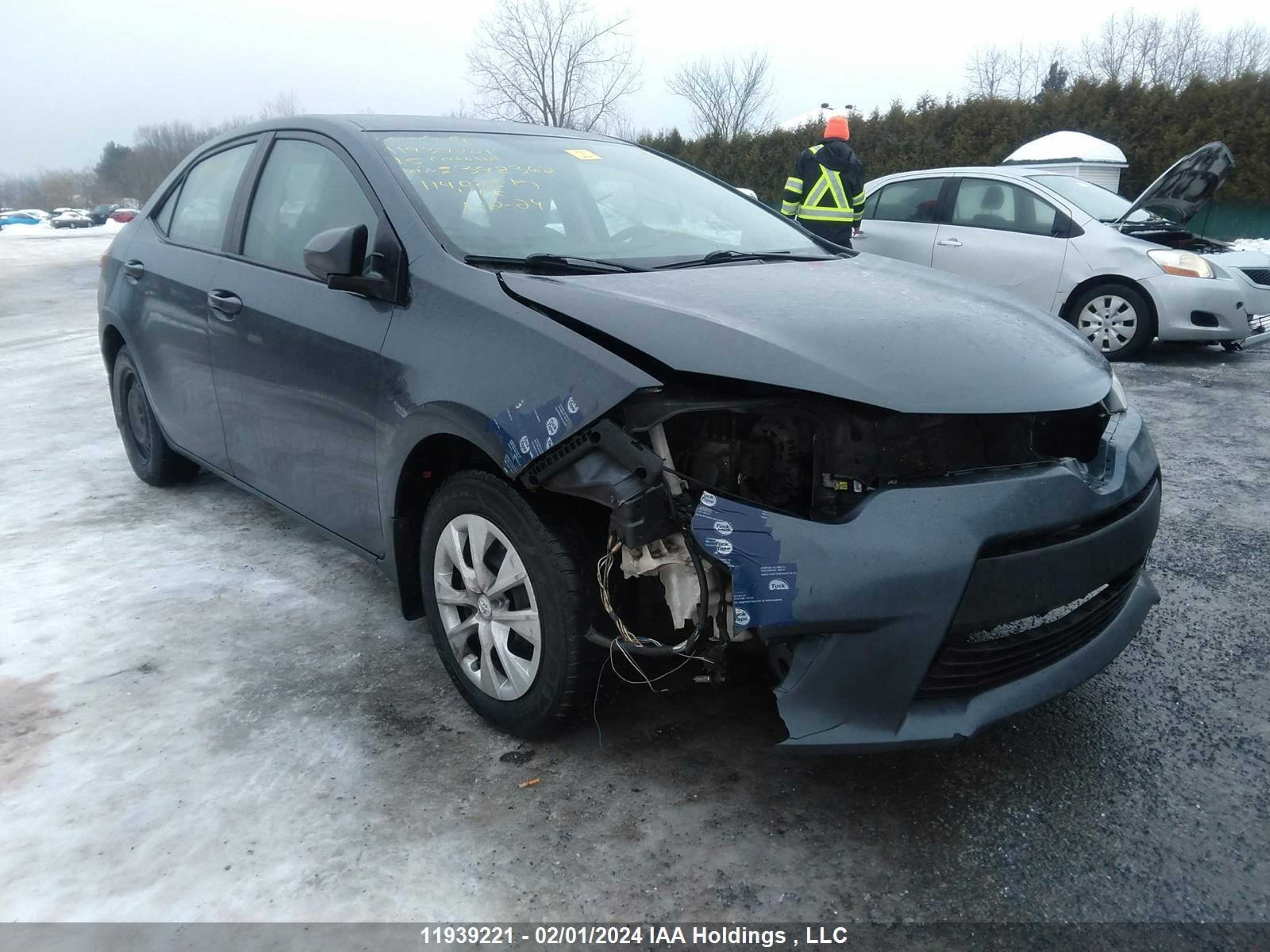 TOYOTA COROLLA 2015 2t1burhe4fc398362