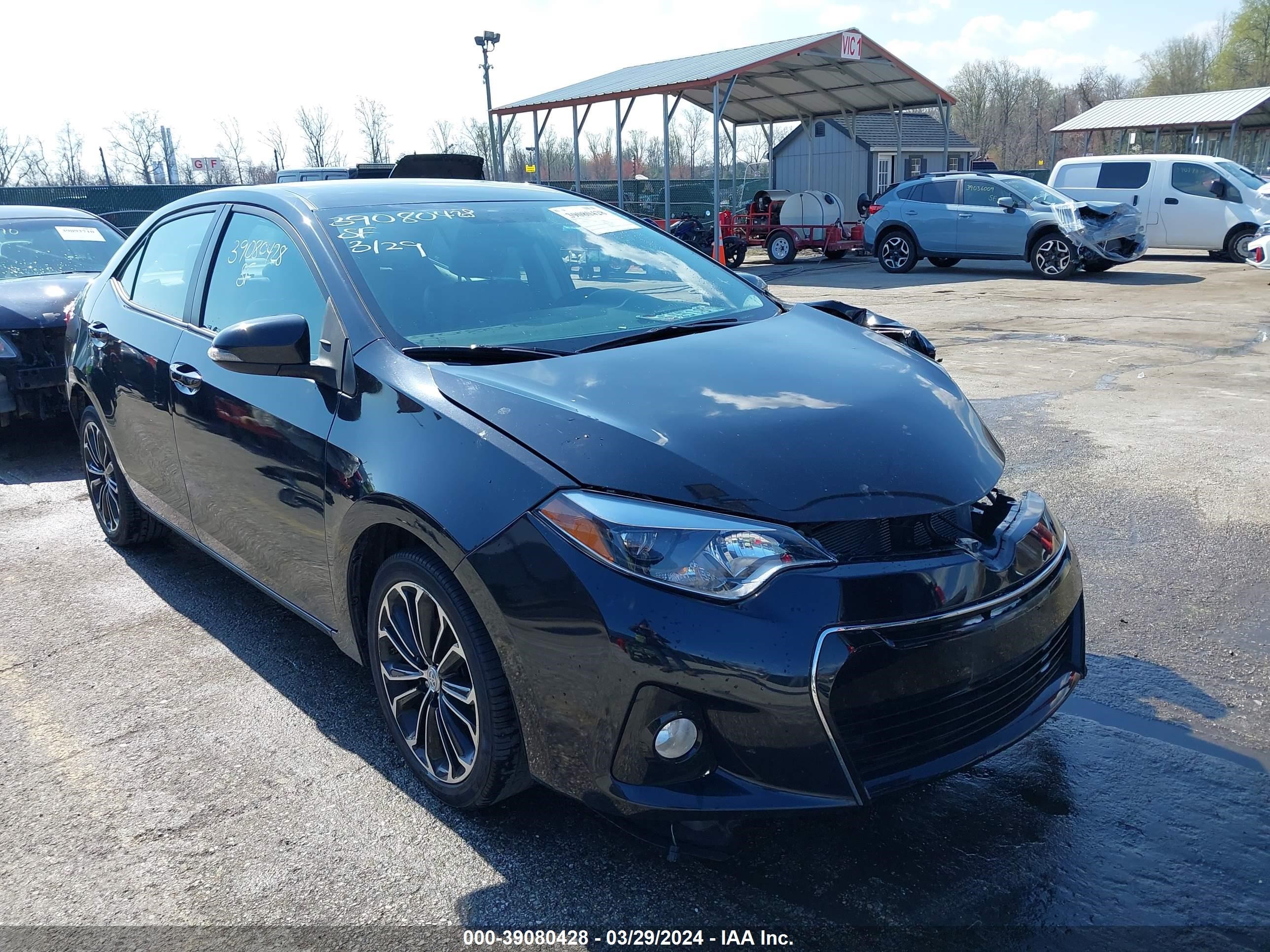 TOYOTA COROLLA 2015 2t1burhe4fc444918