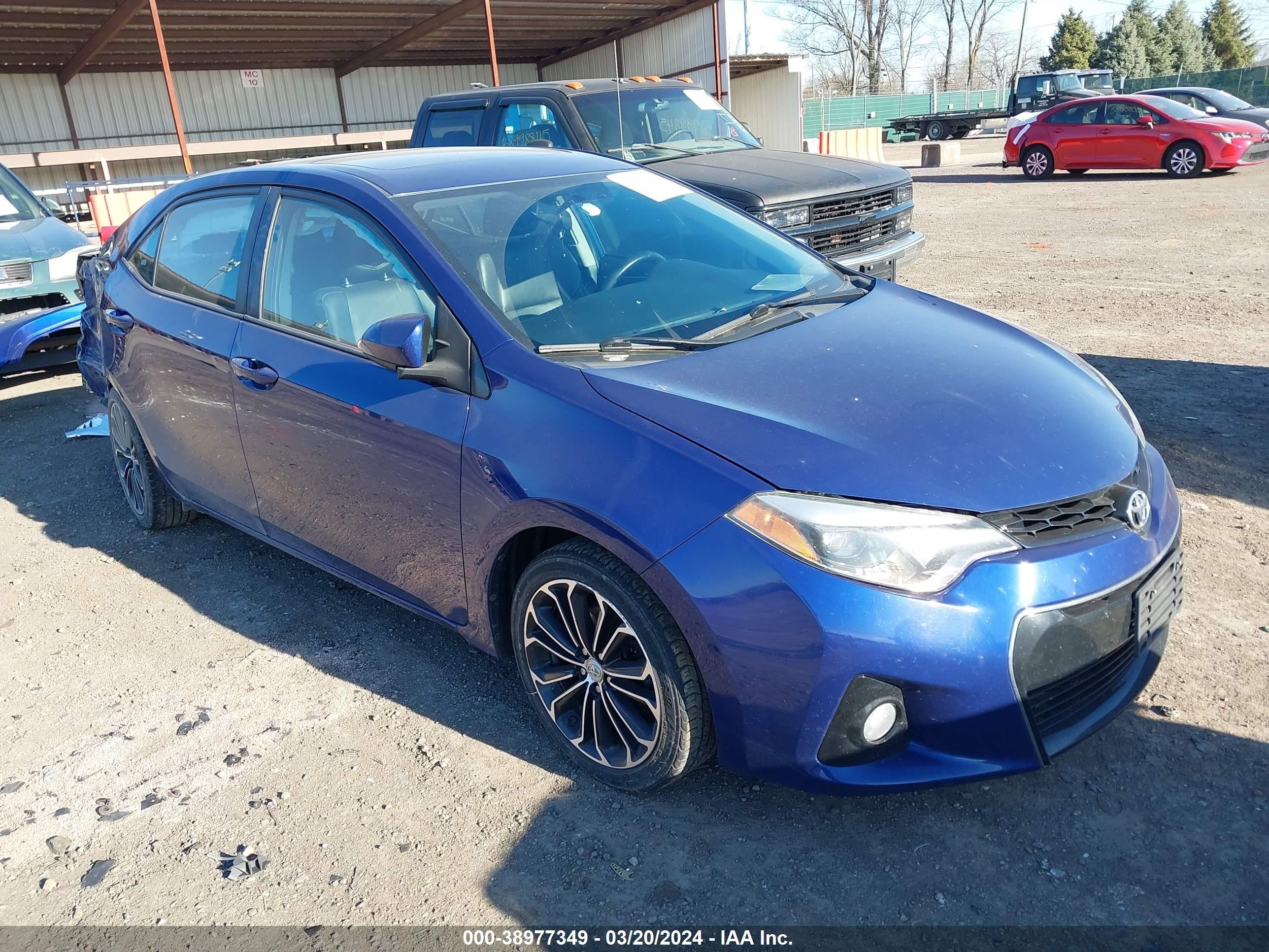 TOYOTA COROLLA 2015 2t1burhe4fc472346