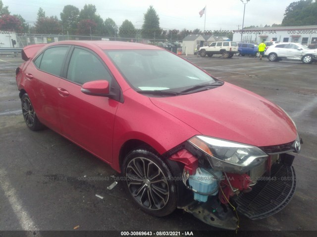 TOYOTA COROLLA 2016 2t1burhe4gc507596