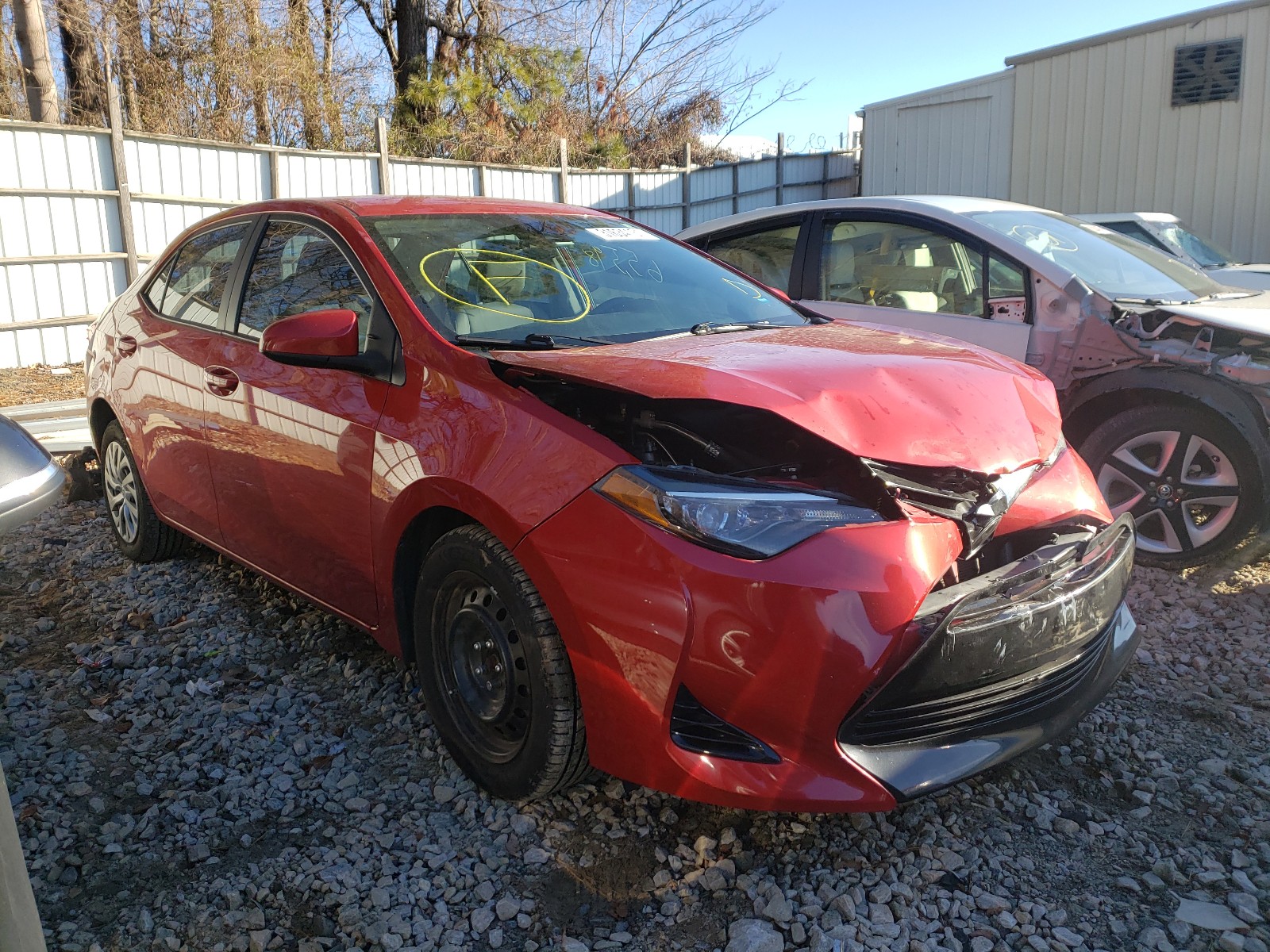 TOYOTA COROLLA L 2018 2t1burhe4jc014914