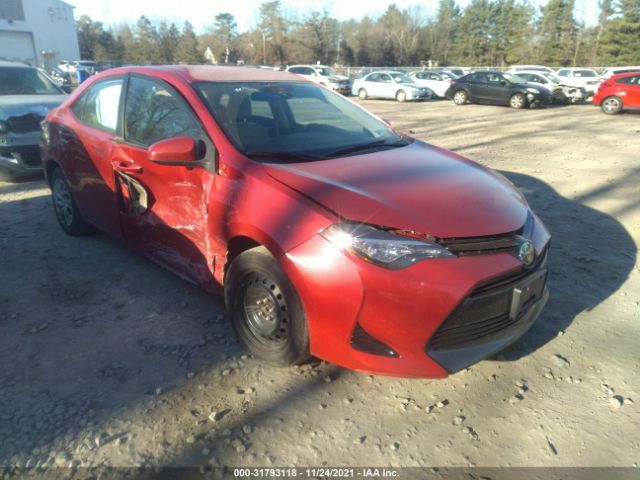 TOYOTA COROLLA 2018 2t1burhe4jc020308