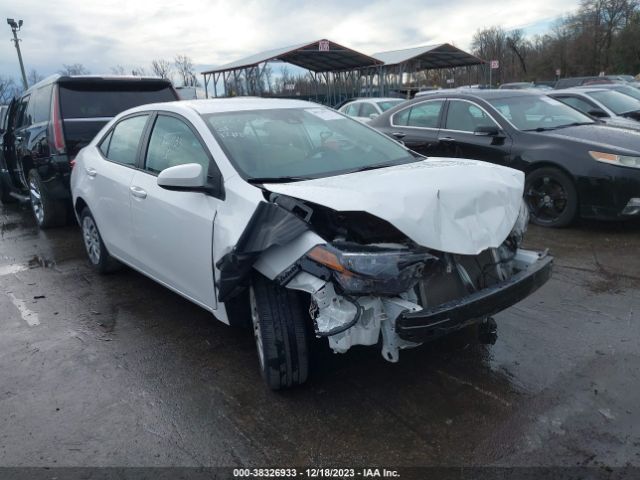 TOYOTA COROLLA 2018 2t1burhe4jc058931