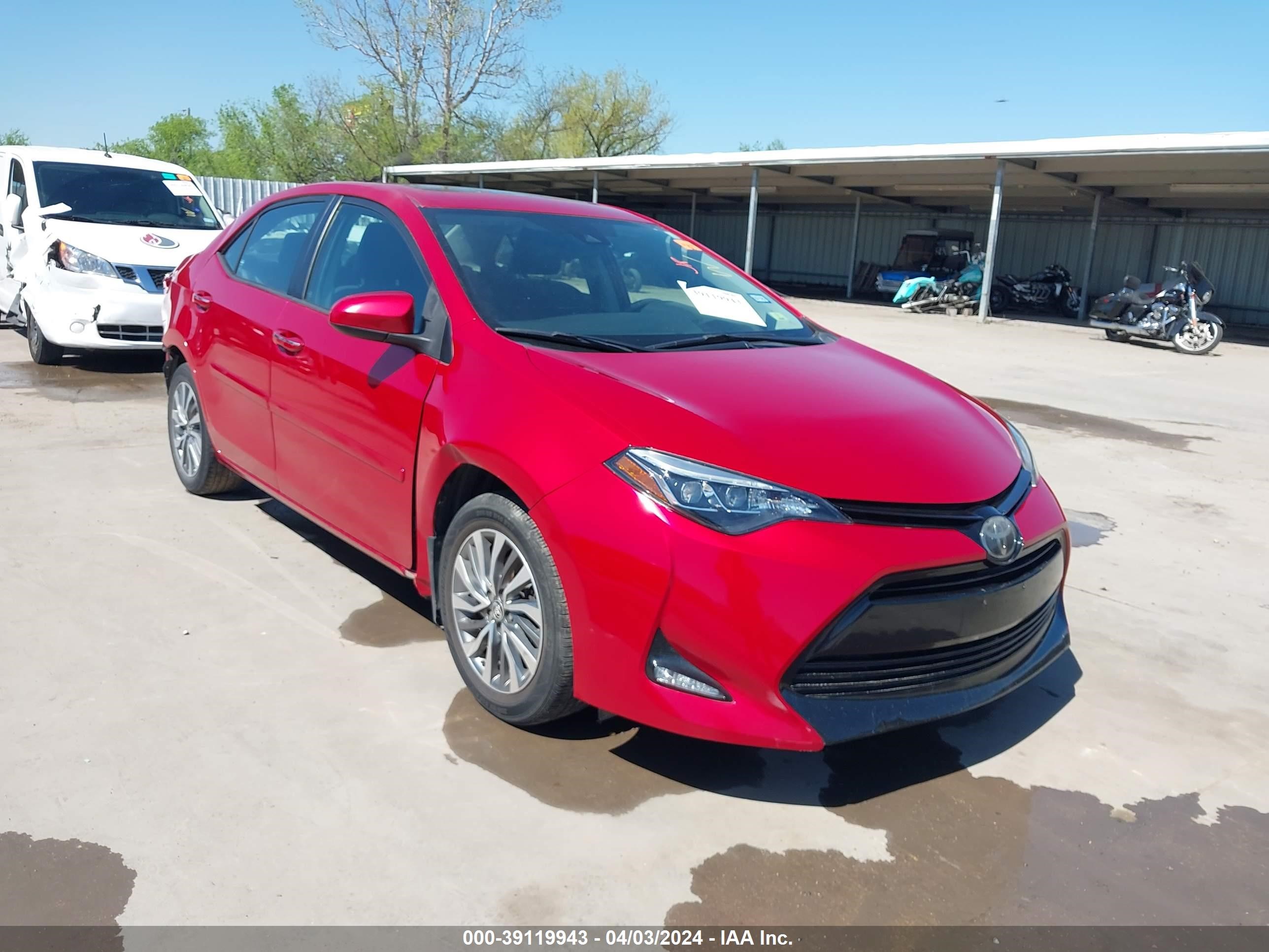 TOYOTA COROLLA 2018 2t1burhe4jc063644