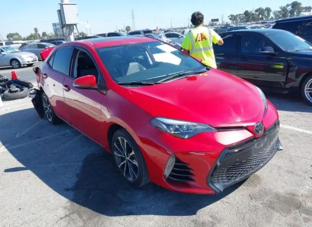 TOYOTA COROLLA 2018 2t1burhe4jc081450