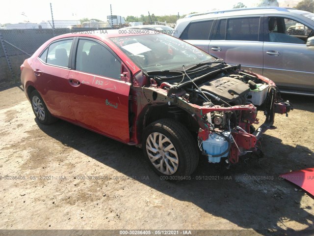 TOYOTA COROLLA 2018 2t1burhe4jc112969