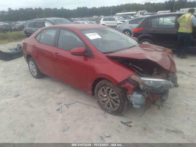 TOYOTA COROLLA 2018 2t1burhe4jc971575