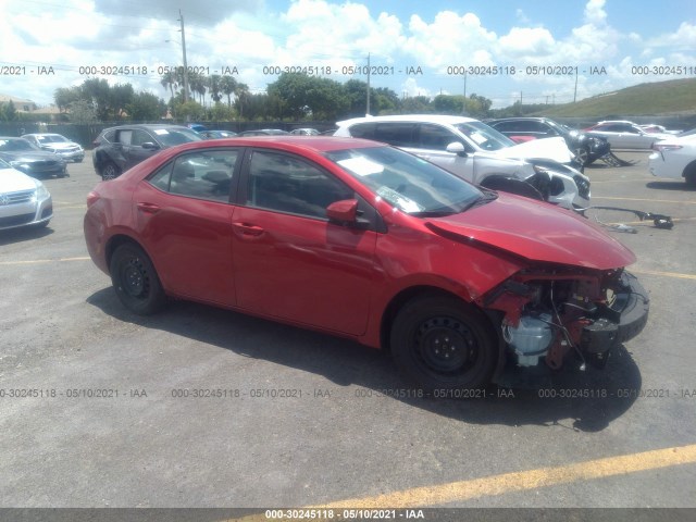 TOYOTA COROLLA 2019 2t1burhe4kc159954