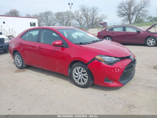 TOYOTA COROLLA 2019 2t1burhe4kc186247