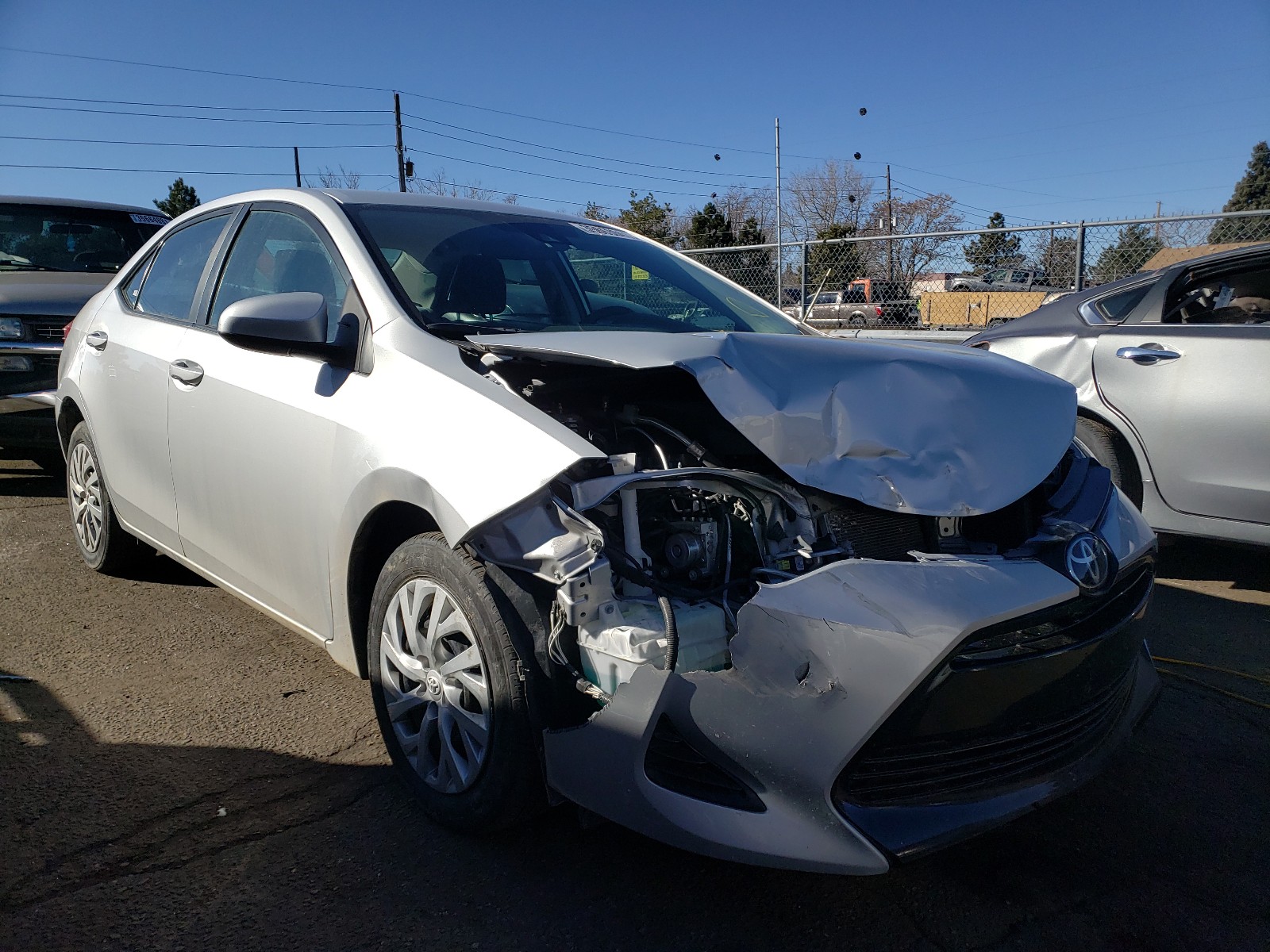 TOYOTA COROLLA L 2019 2t1burhe4kc226083