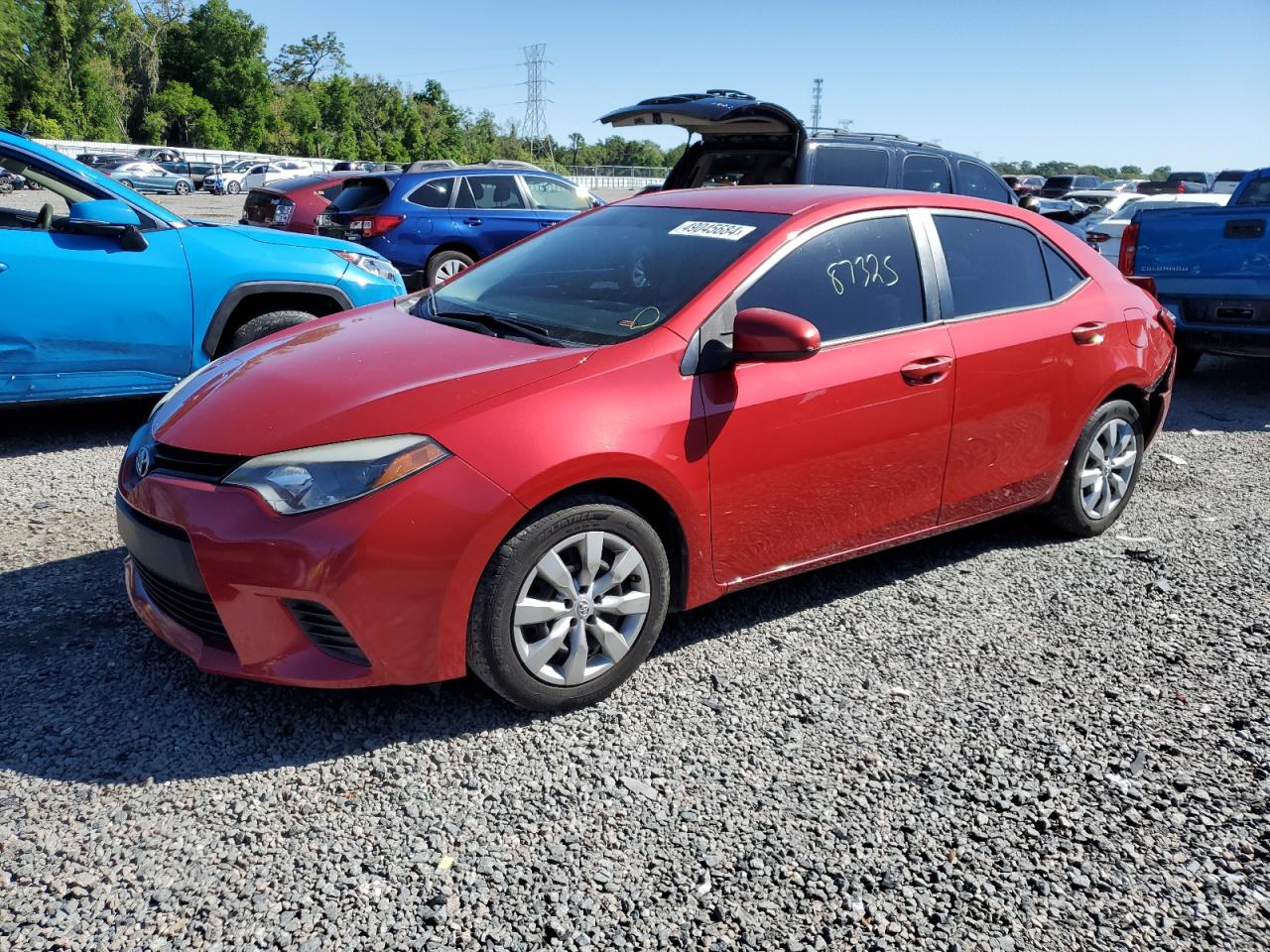 TOYOTA COROLLA 2014 2t1burhe5ec045031