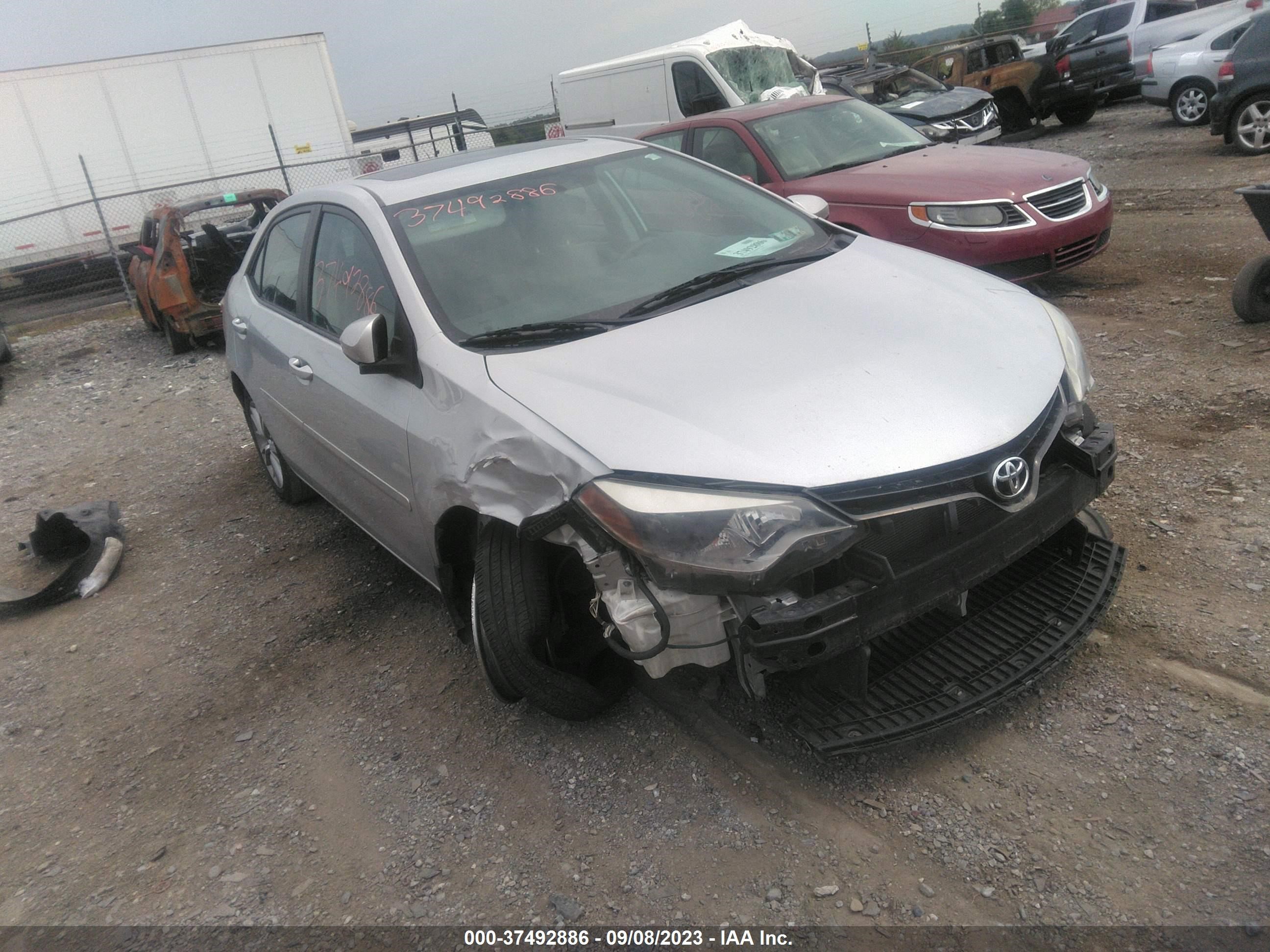 TOYOTA COROLLA 2014 2t1burhe5ec051833