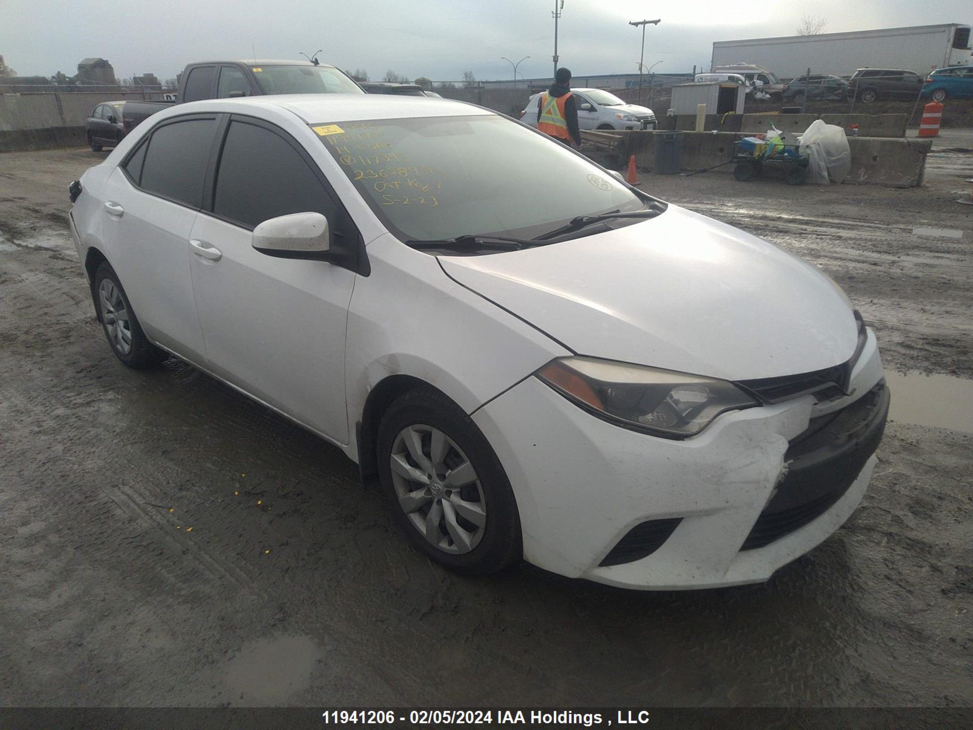 TOYOTA COROLLA 2014 2t1burhe5ec117345