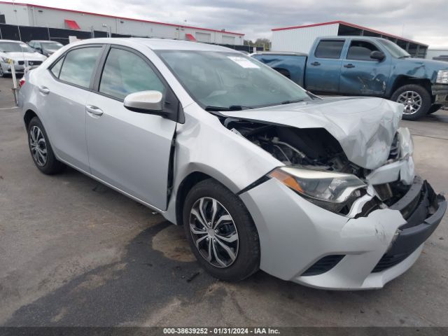 TOYOTA COROLLA 2014 2t1burhe5ec136672